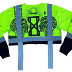 HAH VIS high visibility long sleeve plus reflective tails