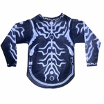 HAH men’s grey scale long sleeve mesh shirt