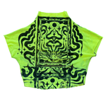 Jest-her mesh cap sleeve shirt