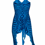 Draw on dress-in teal (ONE-of ONE)